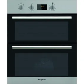 HOTPOINT DU2540IX Electric Built Under Double Oven - Stainless Steel