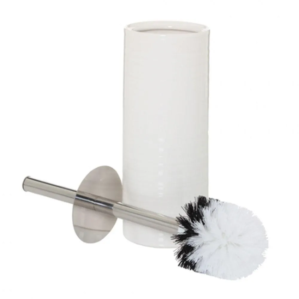 Hush Ceramic Toilet Brush White