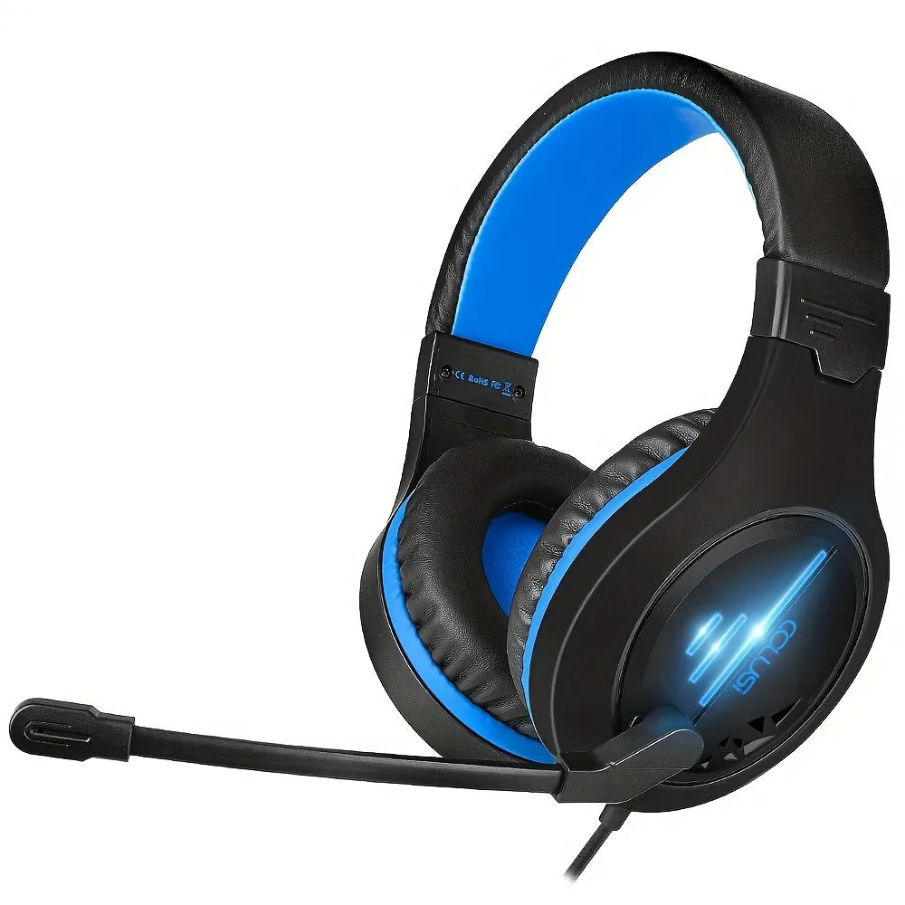 Immerse in Gaming COLUSI Wired Gaming Headset with In-line Volume Controller