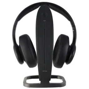 Insignia Digital RF Wireless Over-the-Ear 5.8 GHz Headphones - Black (NS-HAWHP2)