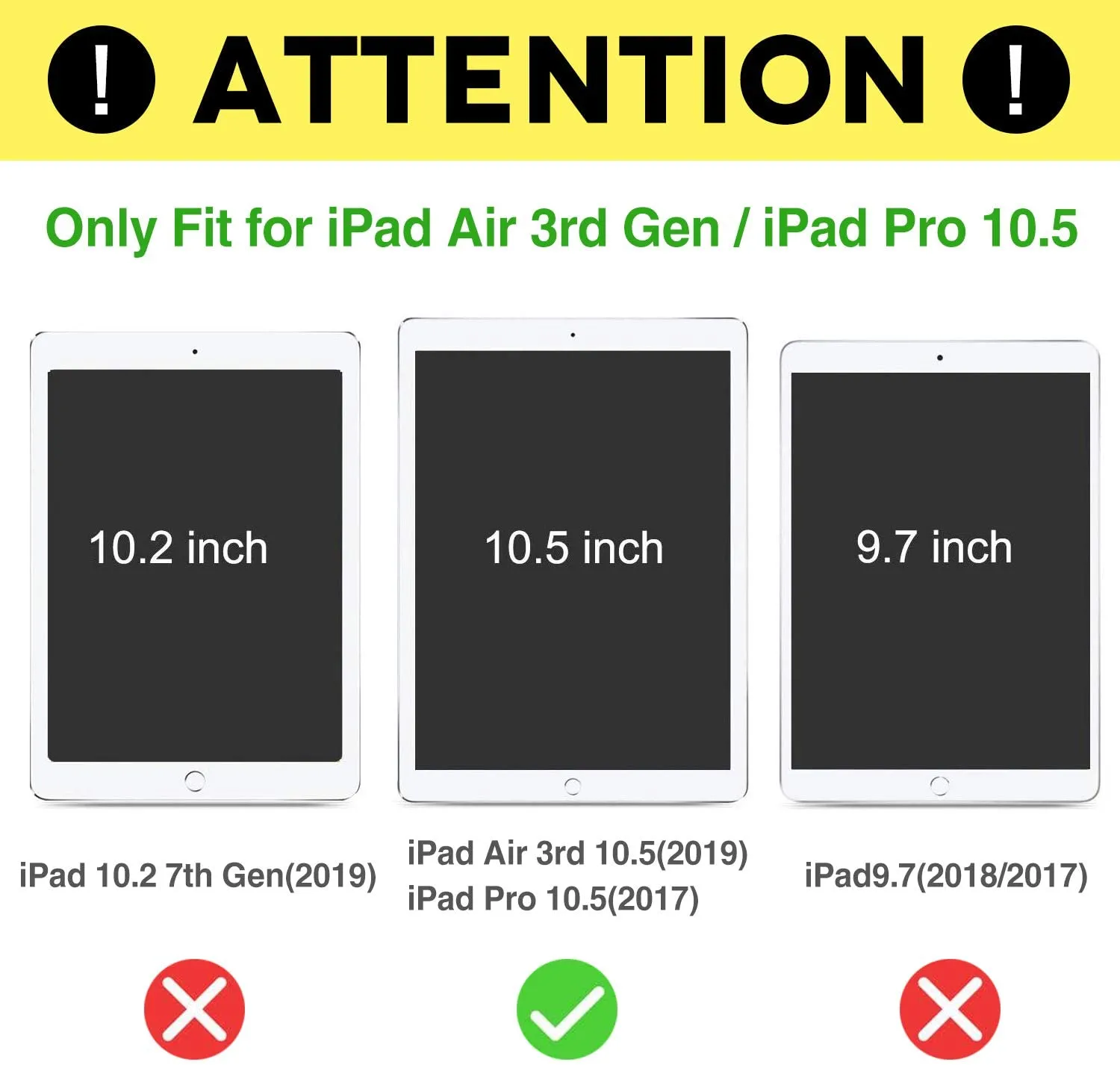 iPad Air 3rd Gen 10.5"/ iPad Pro 10.5" Tempered Glass Screen Protector | ProCase