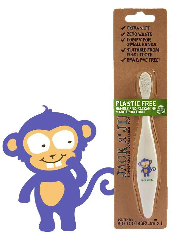 Jack n' Jill Bio Toothbrush- Monkey