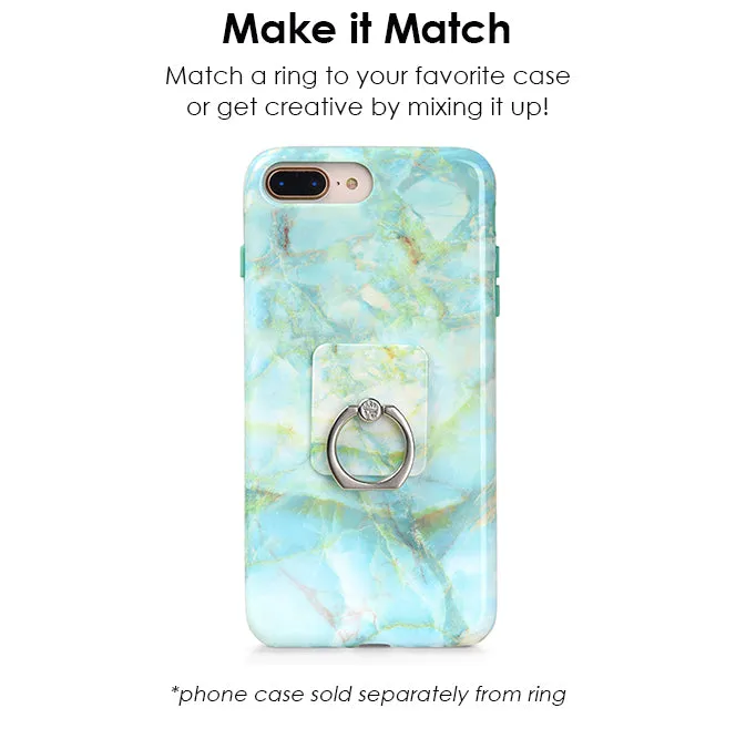 Jade Marble Phone Ring