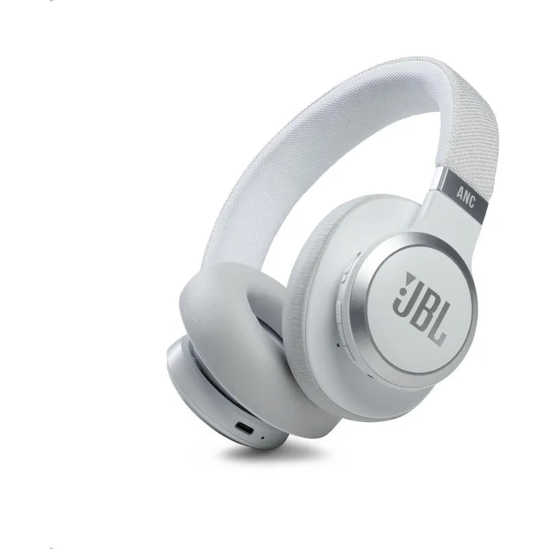 JBL Live 660 Noise Cancelling Over-Ear Headphones White 5083991