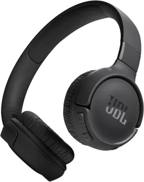 JBL Tune 520BT Wireless On-Ear Headphones - Pure Bass, Bluetooth 5.3, 57-Hour Battery Life, Black