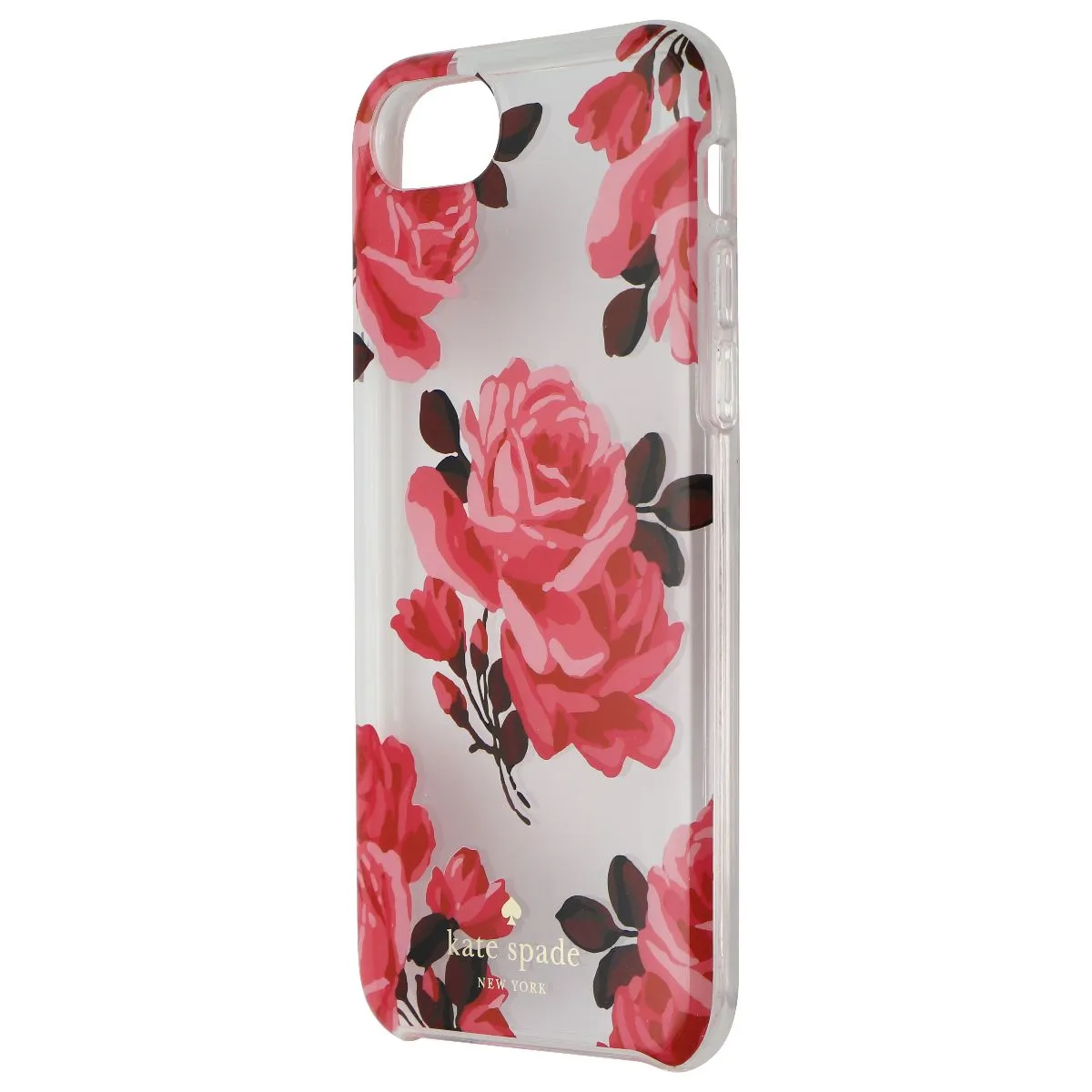 Kate Spade Protective Hardshell Case for Apple iPhone 7 - Clear/Pink Roses