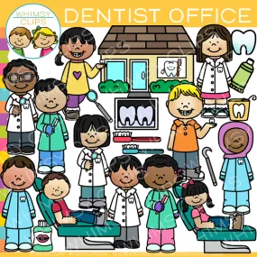 Kids Dentist Office Clip Art