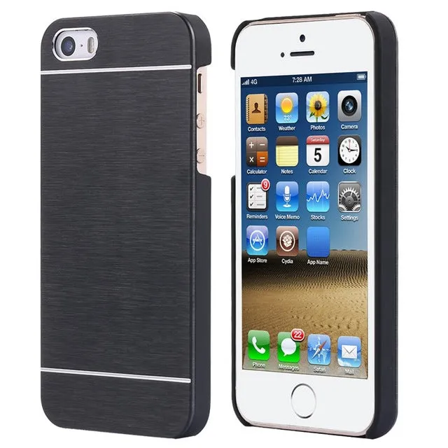 KISSCASE 4s Hot Luxury Aluminum Metal Brush Case for iphone 4 4S Phone Accessories Hard Back Cover for iphone 4 High Quality