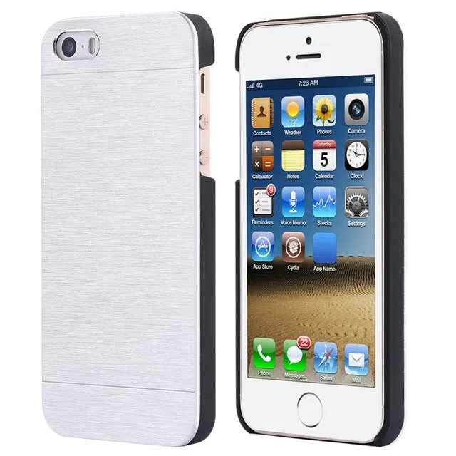 KISSCASE 4s Hot Luxury Aluminum Metal Brush Case for iphone 4 4S Phone Accessories Hard Back Cover for iphone 4 High Quality