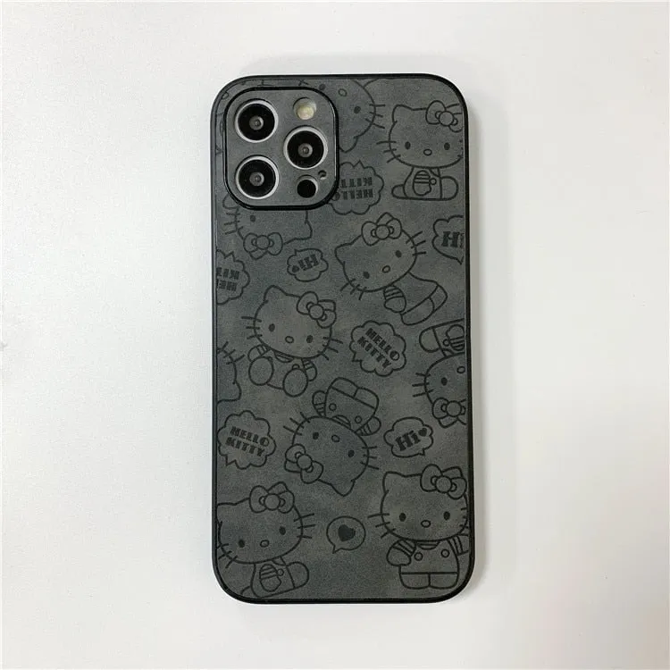 Kitty Printing Phone Case