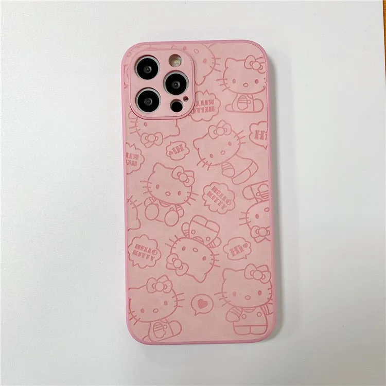 Kitty Printing Phone Case