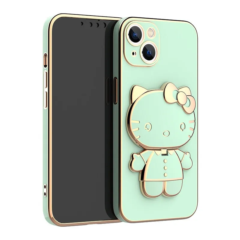 Kitty With Mirror iPhone Case