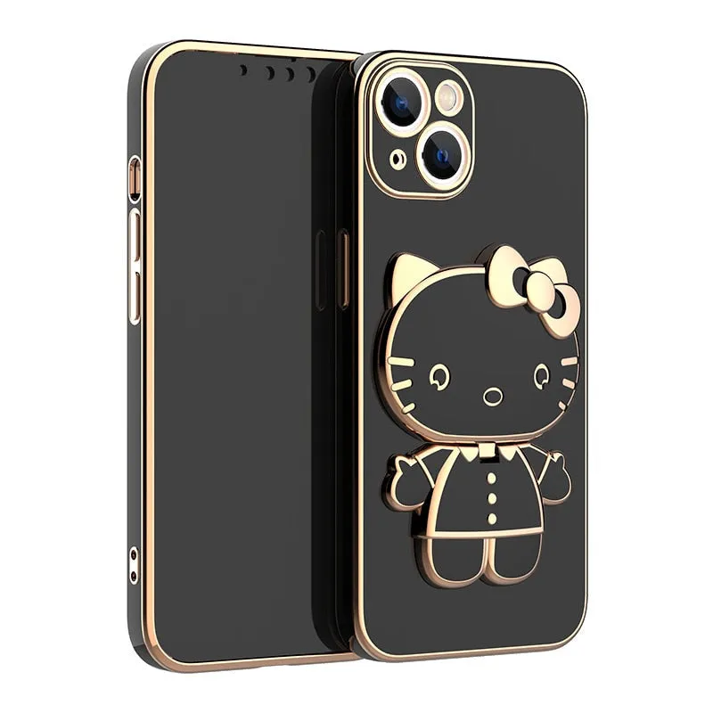 Kitty With Mirror iPhone Case