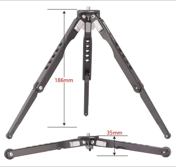 Leofoto MT-03 LH-25 Table Top Tripod Kit, Black