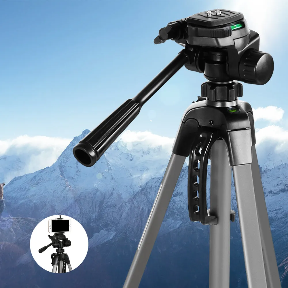 Lightweight Adjustable Camera Tripod with Phone Holder - Weifeng