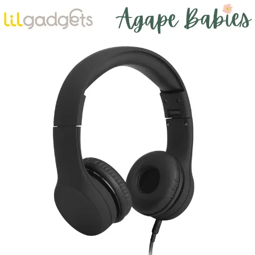 LilGadgets Connect  Wired Headphones for Children - Black