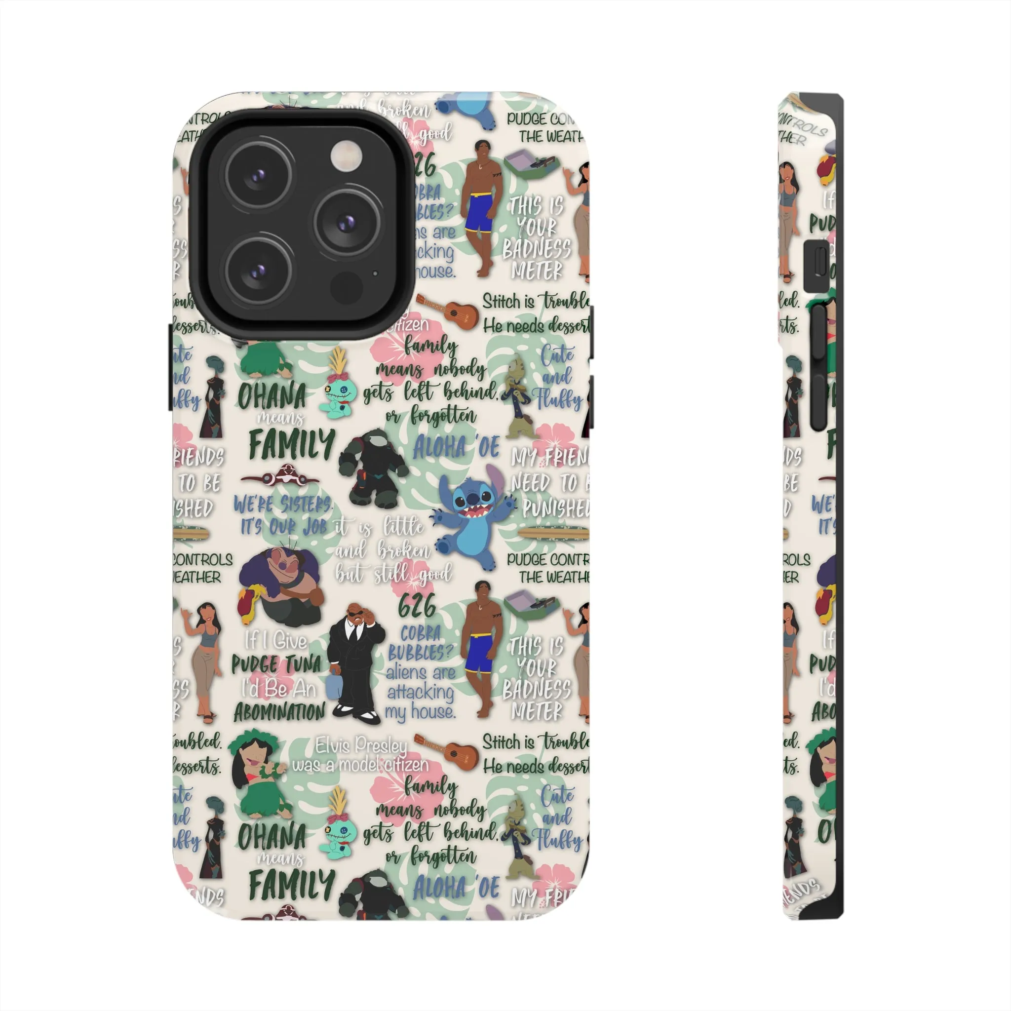 Lilo Ohana Quotes Inspired Phone Case Gift Inspired Fan Art World Iphone