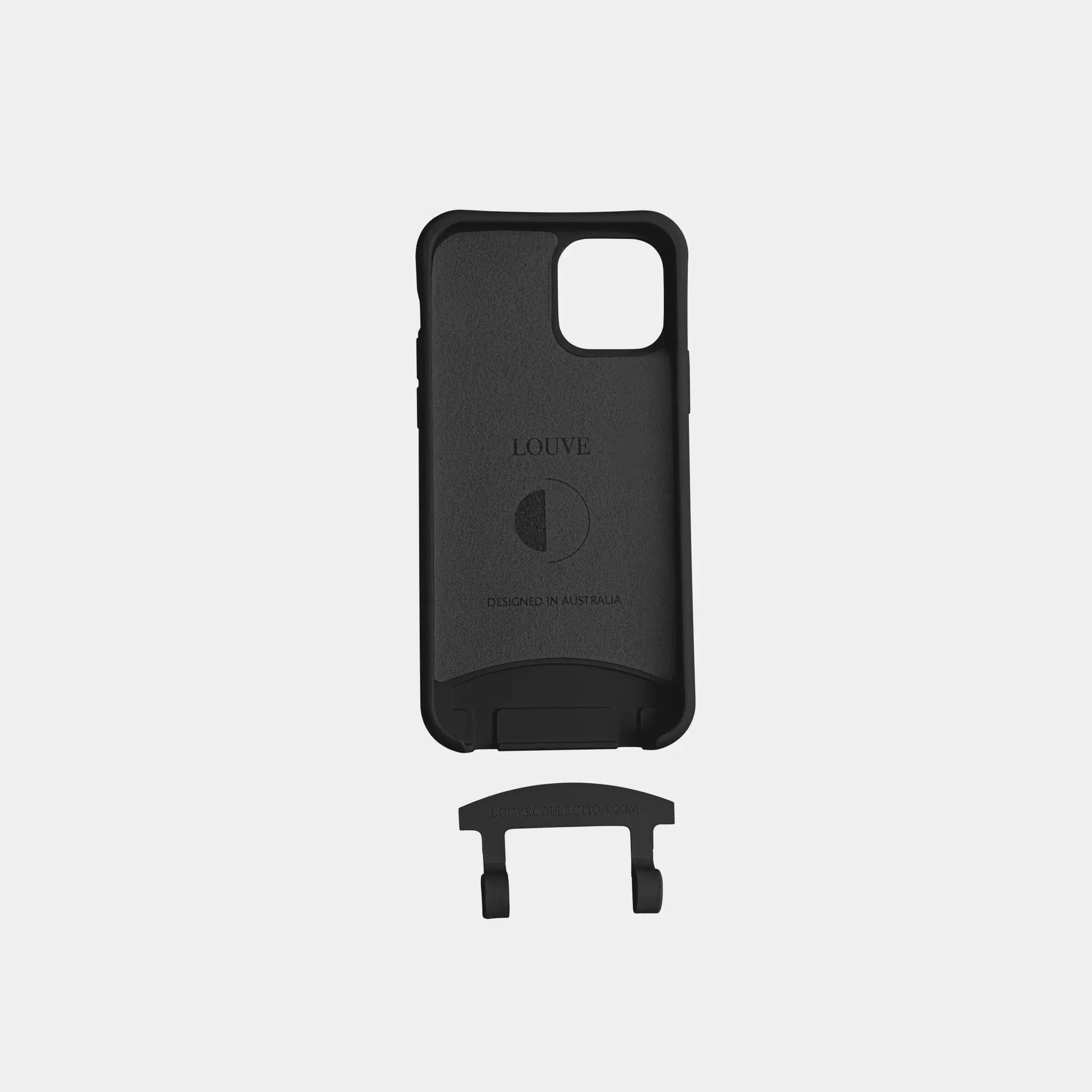 LOUVE COLLECTION Le Cafe Noir Black Phone Case