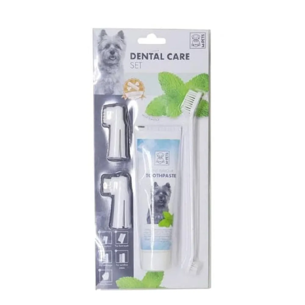 M-Pets Dental Care Set For Cats & Dogs