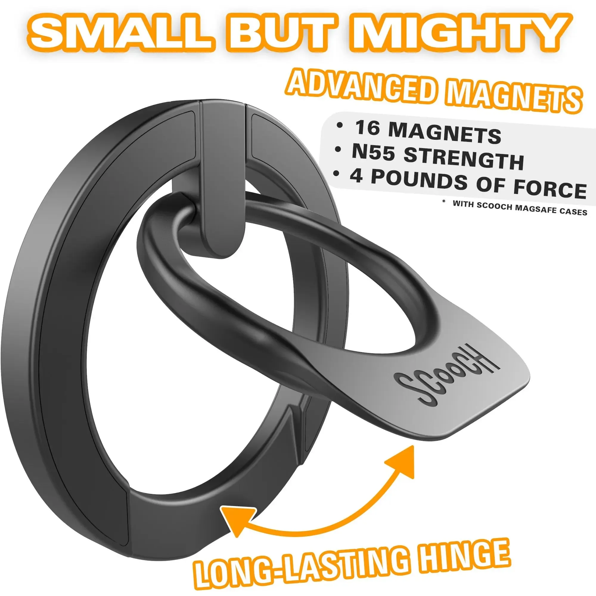 MagRing 2.0 for MagSafe - Ring Phone Grip and Stand