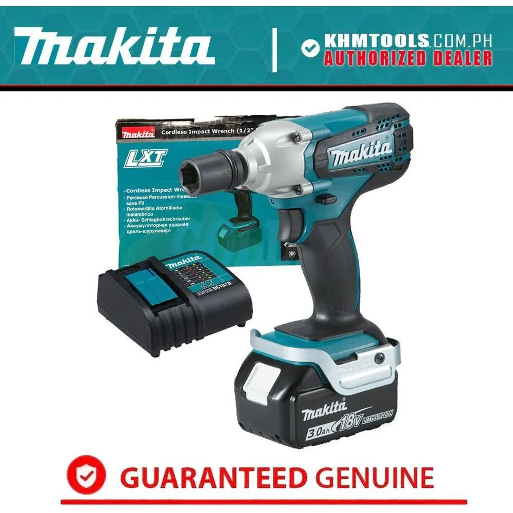 Makita DTW190SFX7 18V Cordless Impact Wrench (LXT-Series) (Damaged Box)