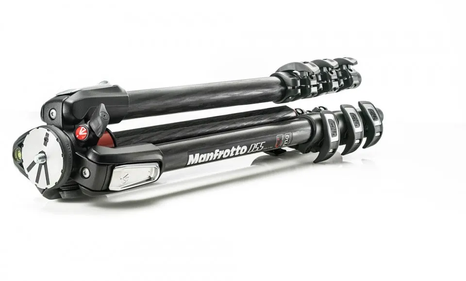 Manfrotto 055 Carbon Fibre Photo Tripod, 4-section