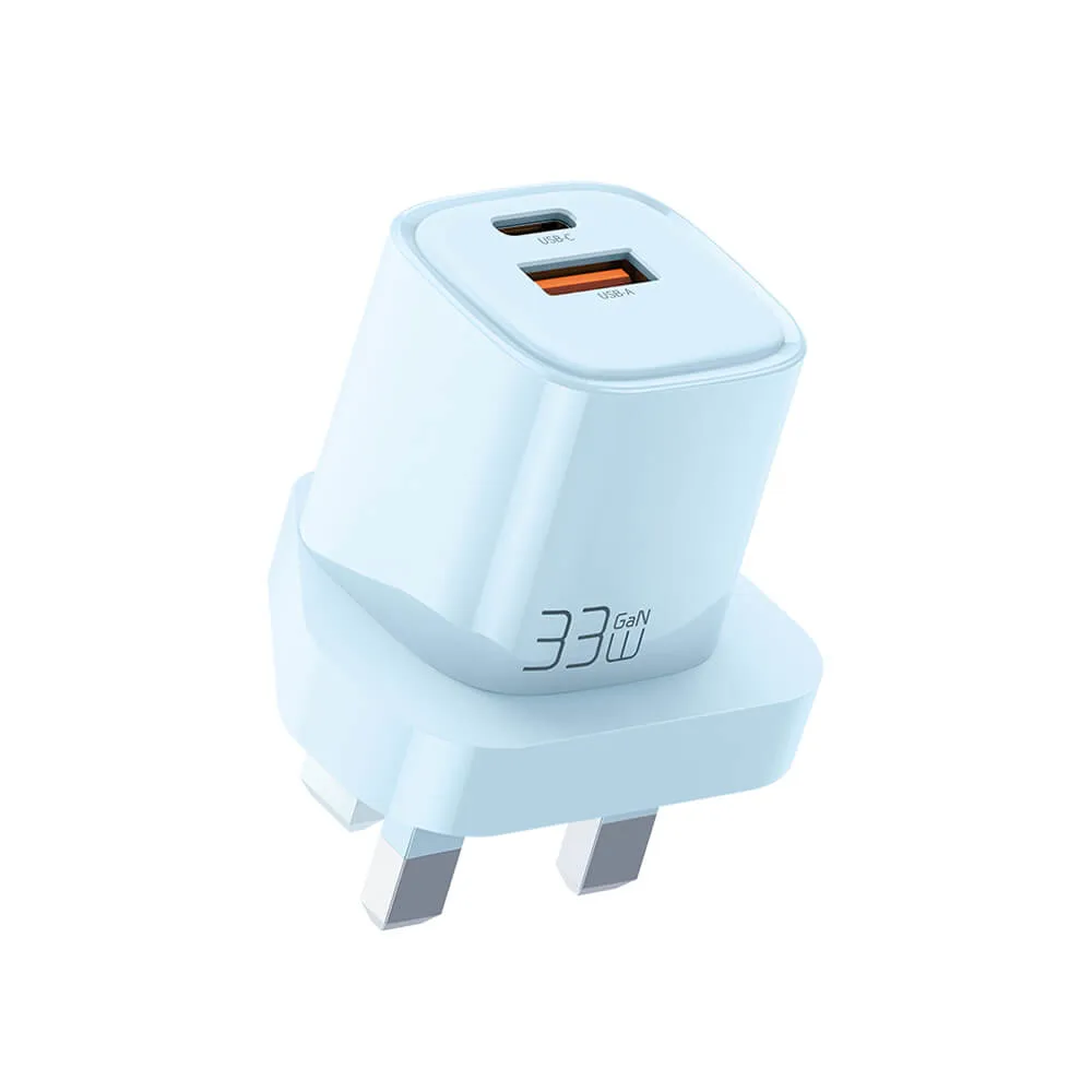 Mcdodo 33W Fast Charger - Nano Series(1A 1C, EU/UK Plug)