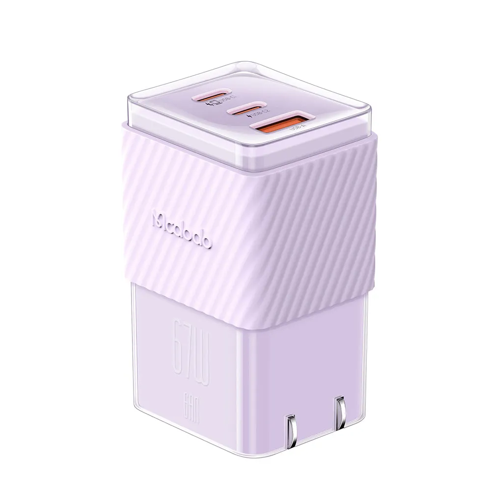 Mcdodo 67W GaN Charger - Dichrimatic Series (US/UK/EU Plug)