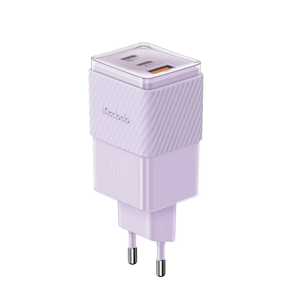 Mcdodo 67W GaN Charger - Dichrimatic Series (US/UK/EU Plug)