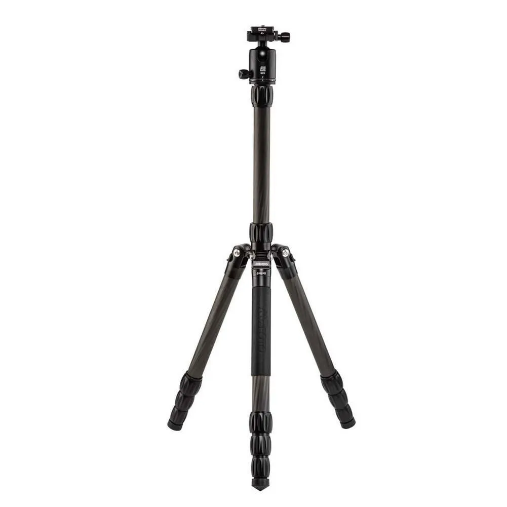 MeFOTO Globetrotter S Travel Tripod Carbon Fibre - Black (12kg Load)