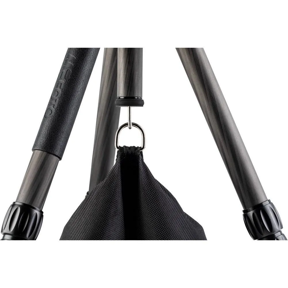 MeFOTO Globetrotter S Travel Tripod Carbon Fibre - Black (12kg Load)