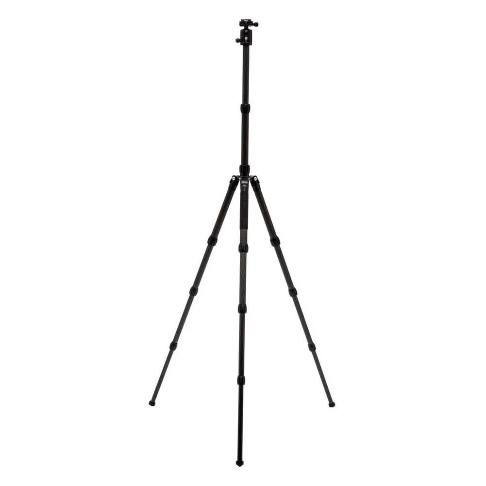 MeFOTO Globetrotter S Travel Tripod Carbon Fibre - Black (12kg Load)