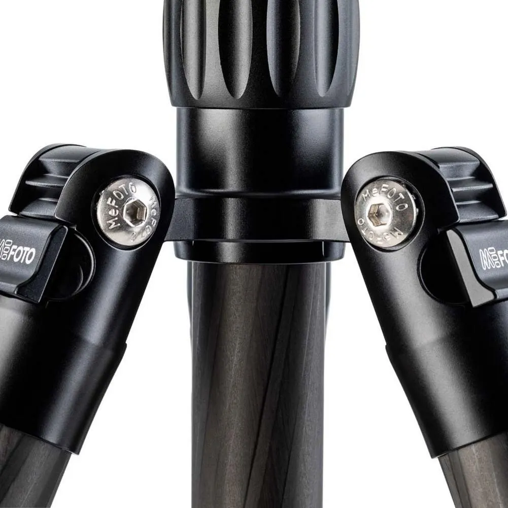 MeFOTO Globetrotter S Travel Tripod Carbon Fibre - Black (12kg Load)