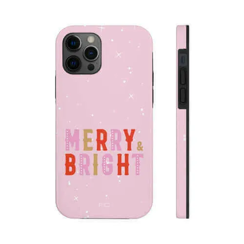 Merry & Bright Tough Case for iPhone with Wireless Charging