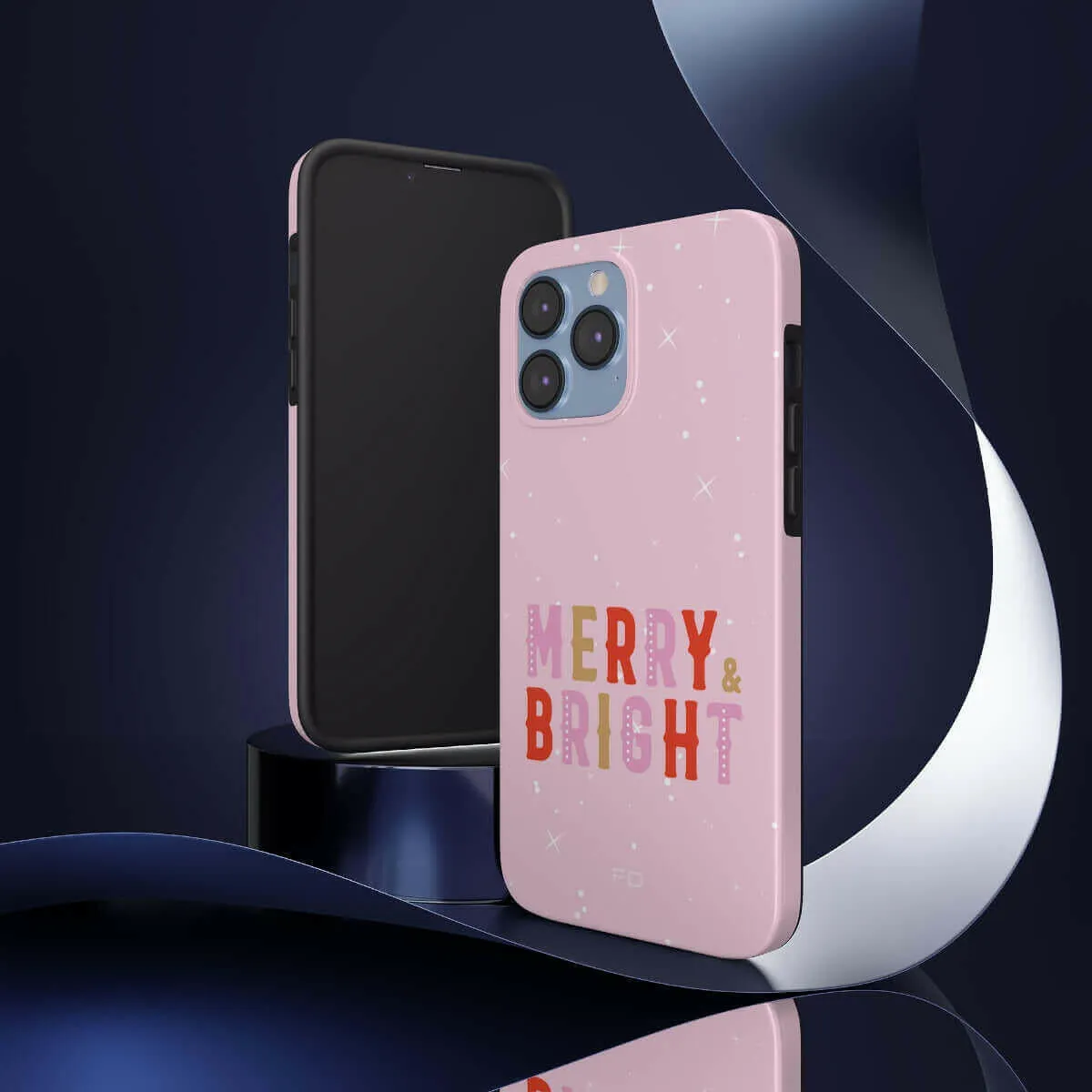 Merry & Bright Tough Case for iPhone with Wireless Charging