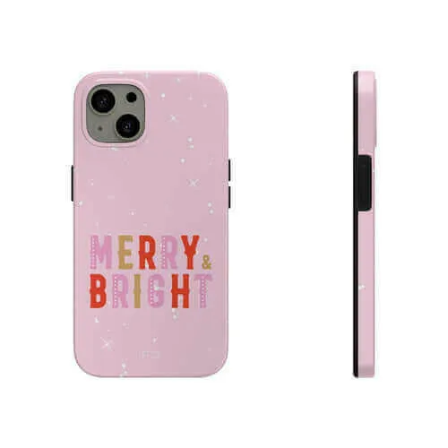 Merry & Bright Tough Case for iPhone with Wireless Charging