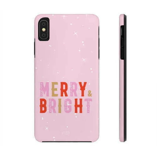 Merry & Bright Tough Case for iPhone with Wireless Charging