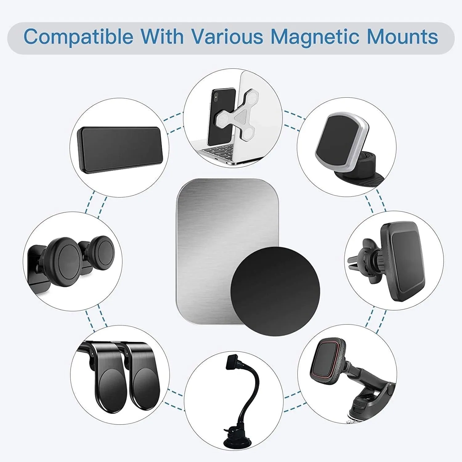 Metal Sticker For Magnetic Car Phone Holder