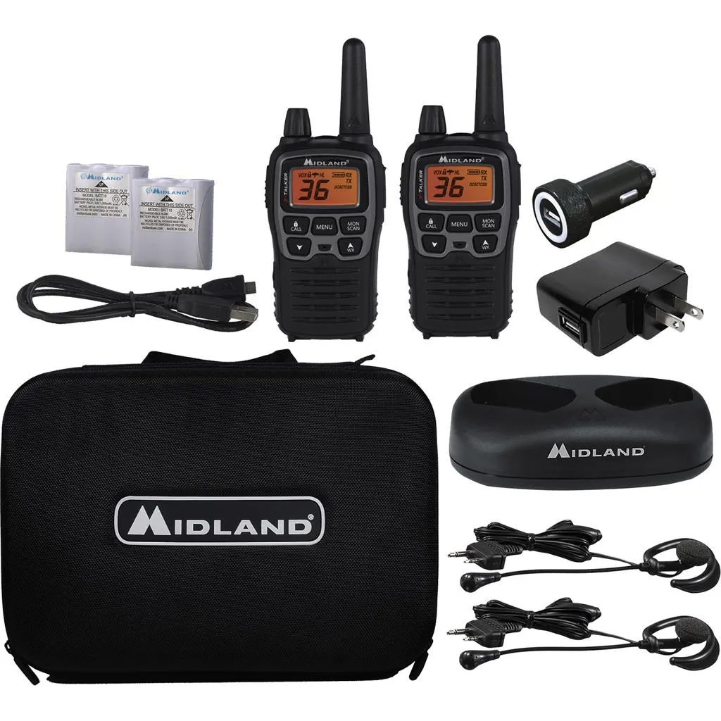 Midland T77VP5 Two-Way Radio 2 pk.