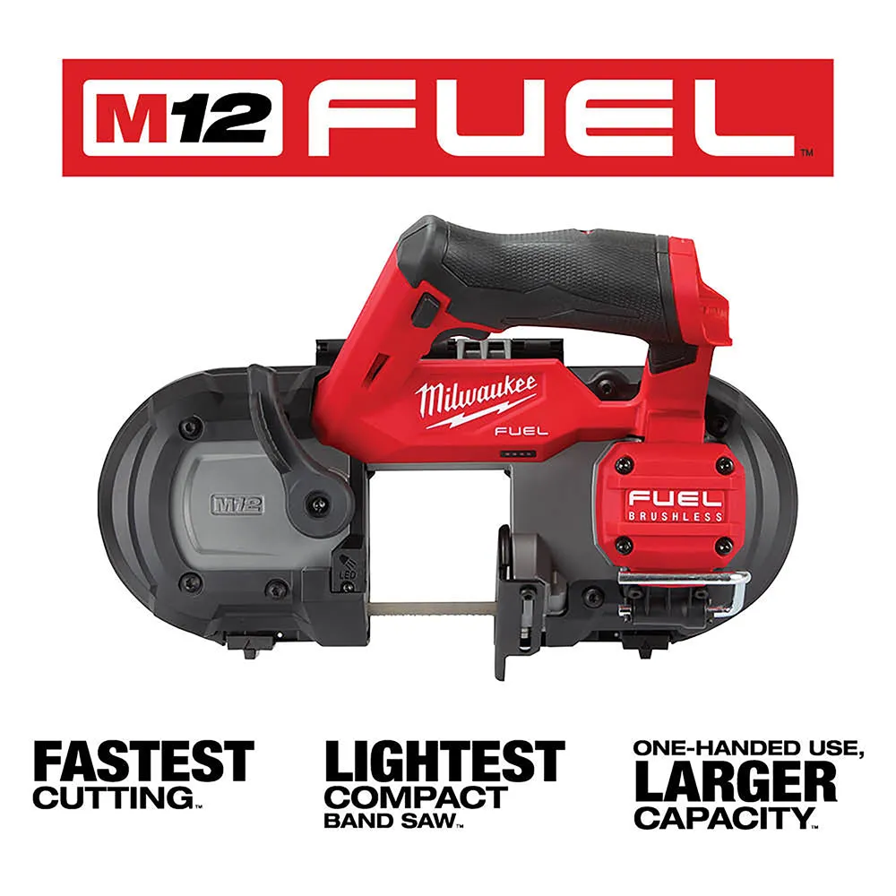 Milwaukee 2529-20 M12 FUEL 12V Cordless Li-Ion Compact Band Saw - Bare Tool