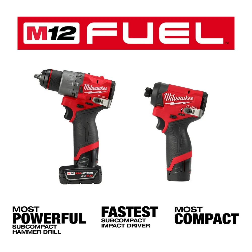 Milwaukee 3497-22BS M12 FUEL 12V 2-Tool Combo Kit w/ M12 Detail Sander