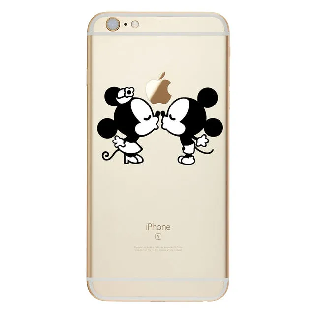 Minnie Case for Coque iPhone X 8 7S 5S SE 6 6S 7 Plus Silicon for Samsung Galaxy S3 S5 S6 S7 Edge S8 Plus J3 J5 A3 A5 2016 2017