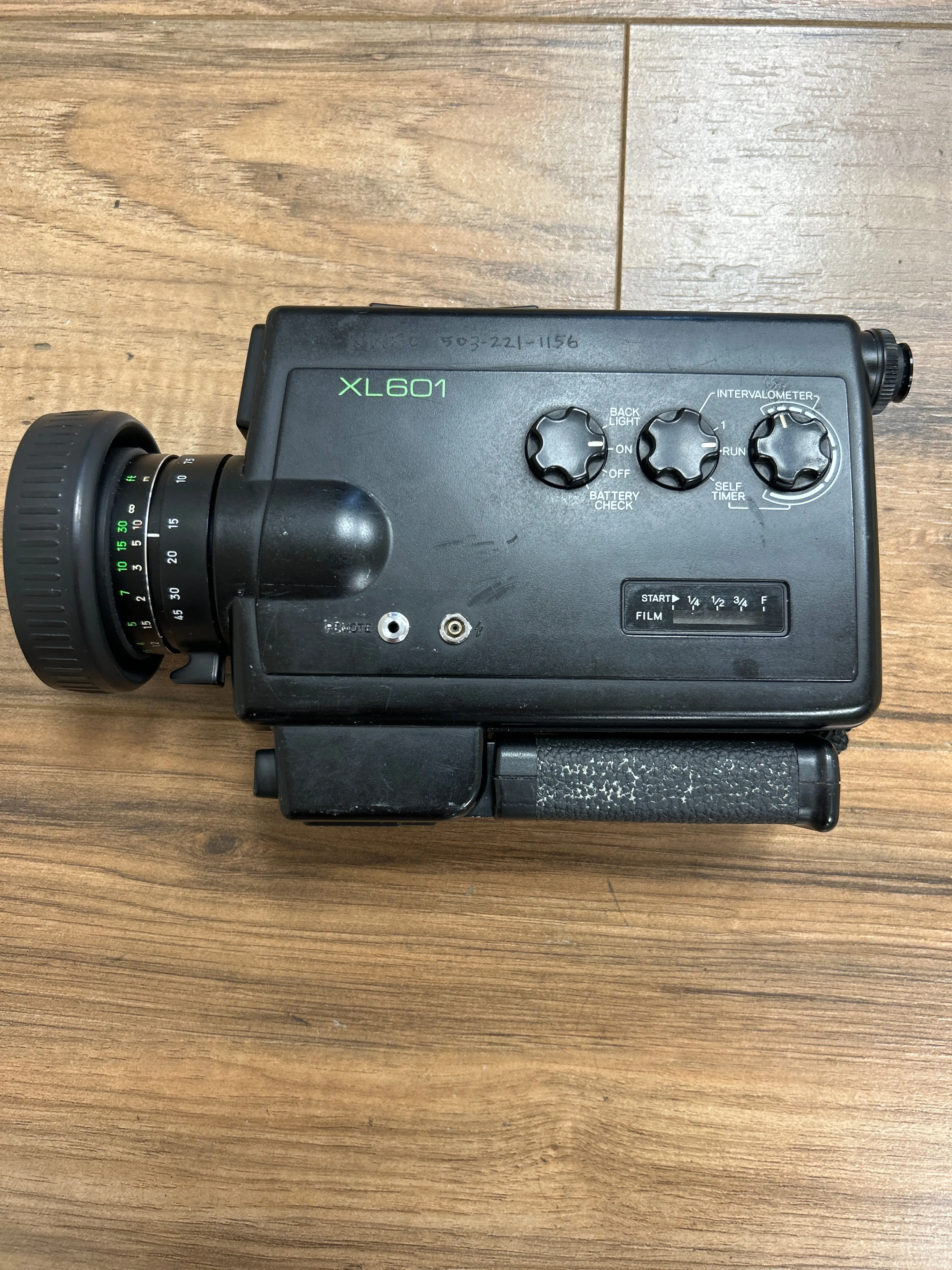 Minolta XL 601 Super 8mm Camera S# 246663