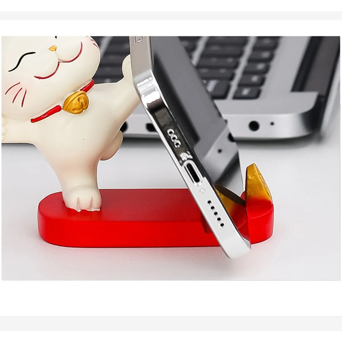 Mobile Phone Stand - Cute Fortune Lucky Cat Phone Holder