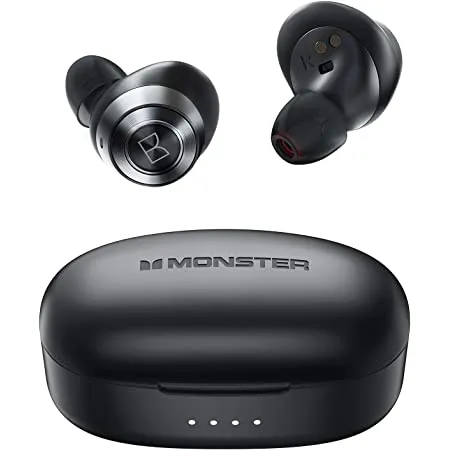 Monster Earbuds Achieve 100 Airlinks Black