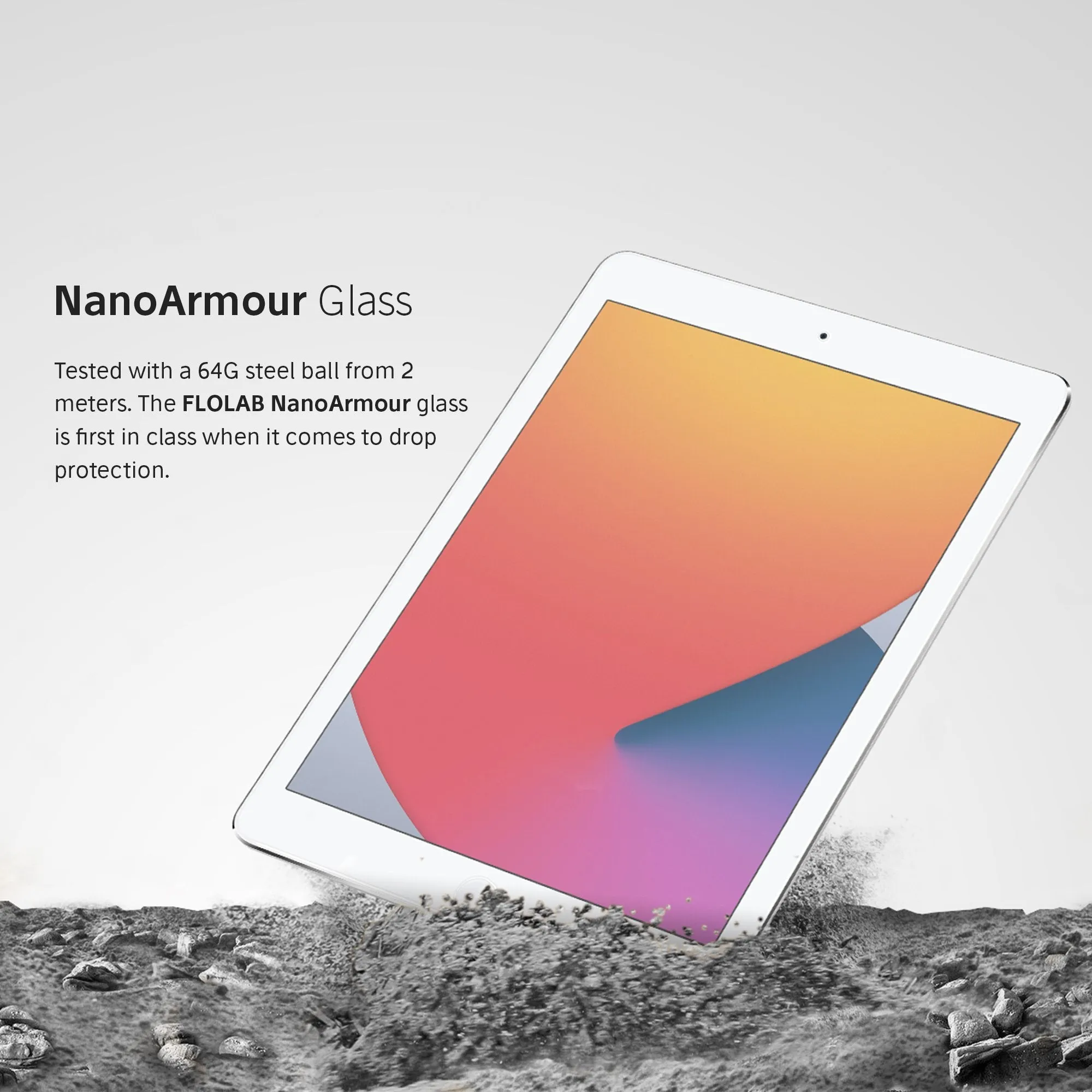 NanoArmour 10.2-inch iPad 8 Anti-Glare Screen Protector (2020)