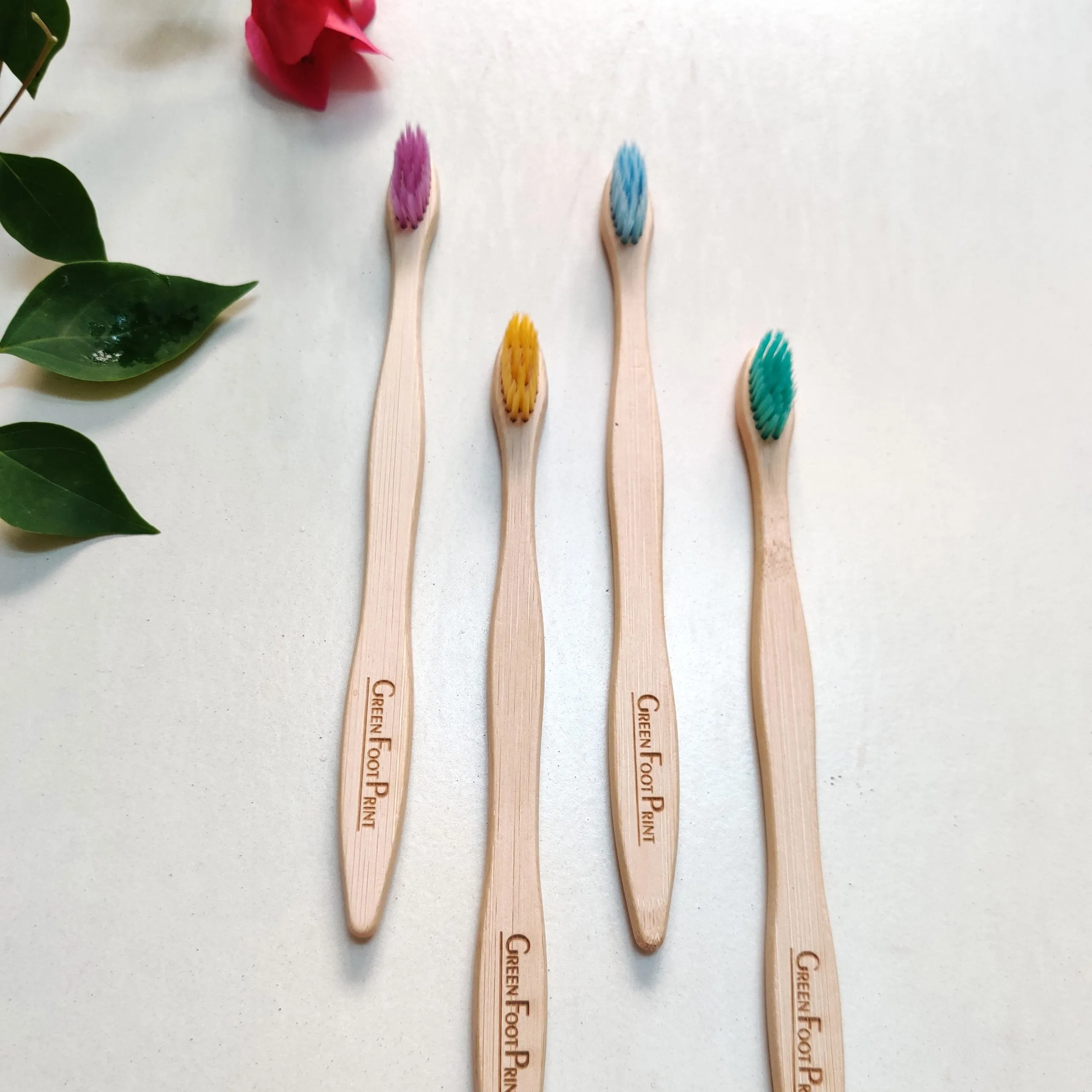 Natural Bamboo Toothbrush| Pack of 2