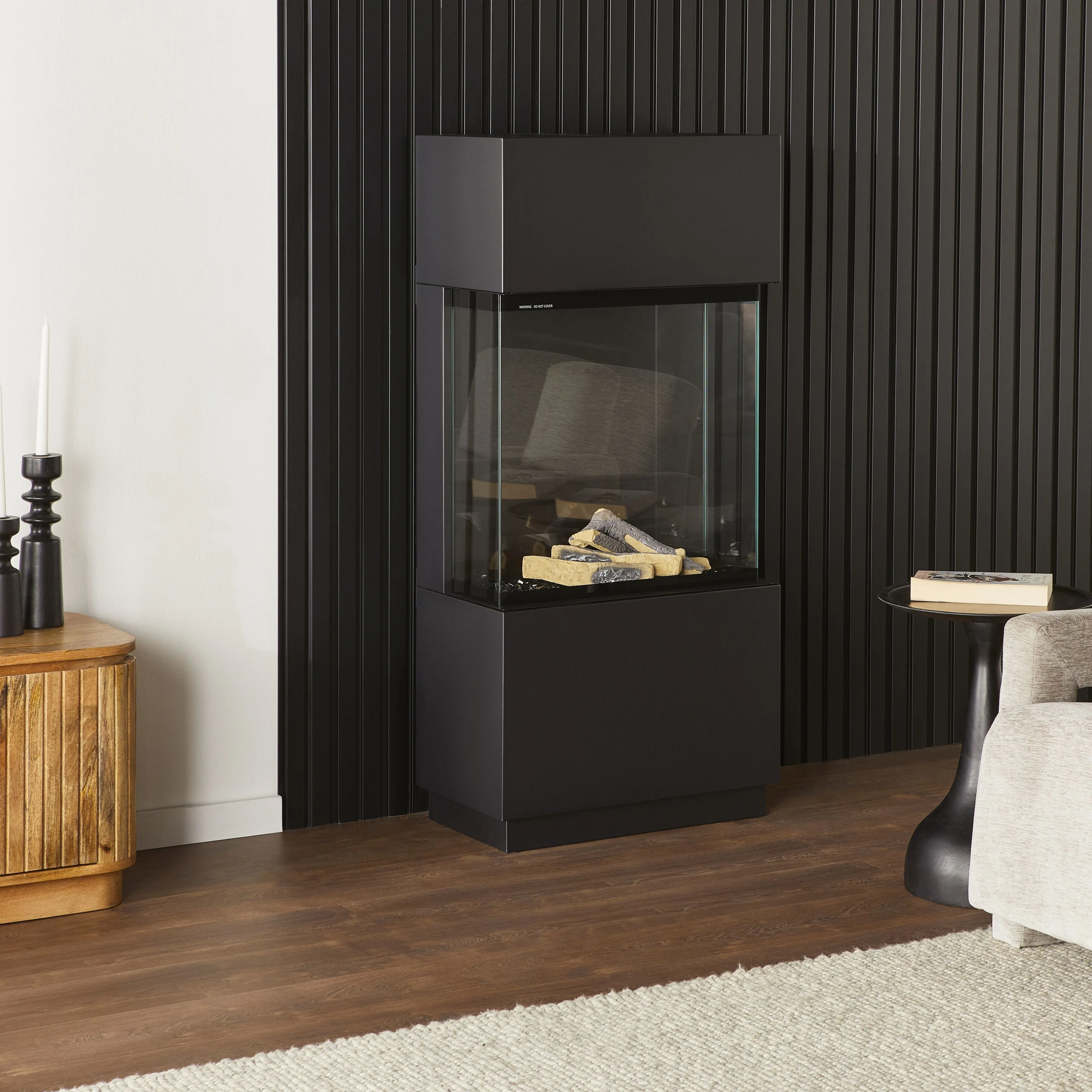 Nelson Electric Fireplace 61x34x130cm