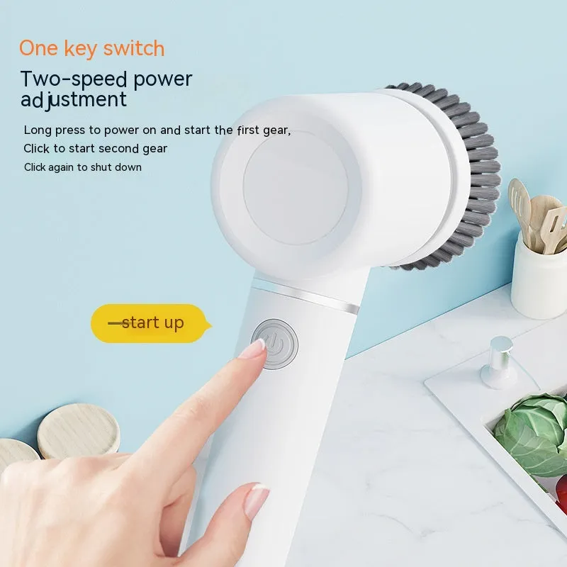 New Electric Cleaning Brush Electric Multifunctional Dish Brush