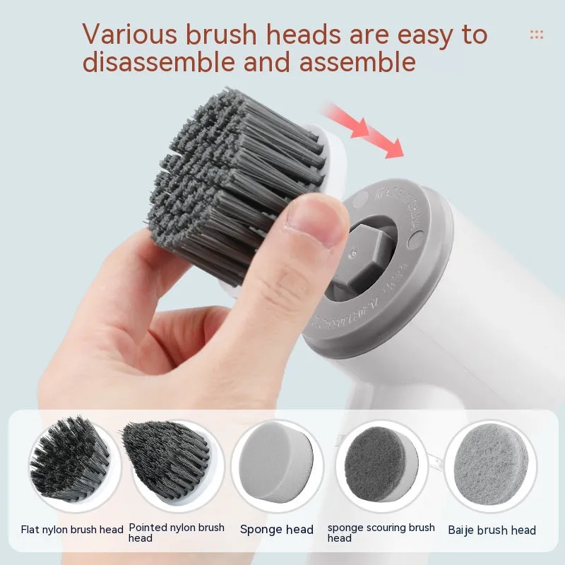 New Electric Cleaning Brush Electric Multifunctional Dish Brush